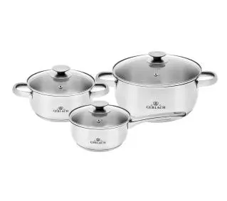 Gerlach First Indukcja Stal nierdzewna 6 elementów - Kup na Raty - RRSO 0%