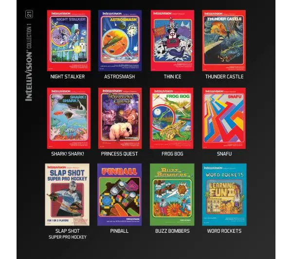 Evercade Intellivision Kolekcja 1