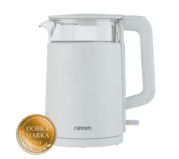 Raven EC019W Szklany 1,7l 2200W