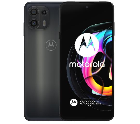 smartfon Motorola edge 20 Lite 5G 8/128GB (electric graphite)