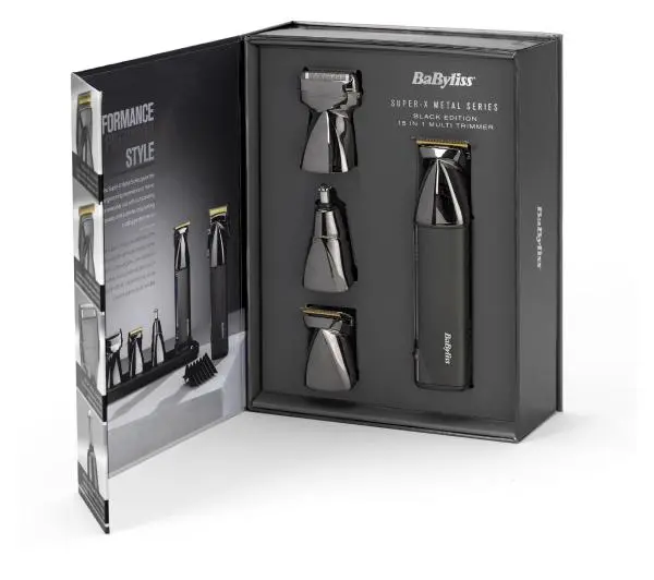 BaByliss Super-X Metal Black Edition MT991E 15 nasadek 300min - ⚡ BESTSELLERY ⚡ - Kup na Raty - RRSO 0%