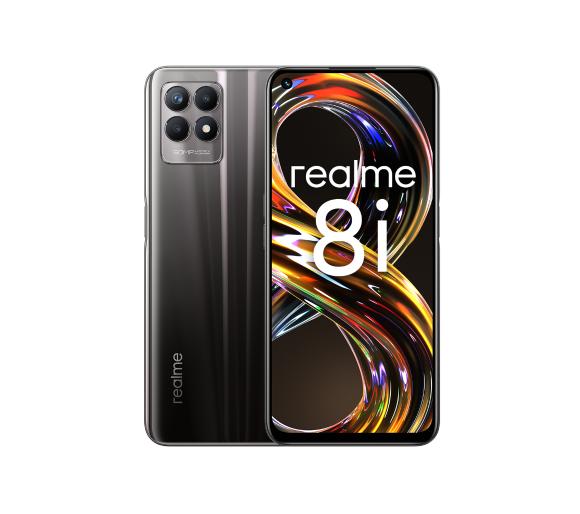 smartfon realme 8i 4/64GB (czarny)
