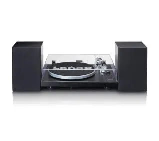 Lenco LS-500BK Manualny Napęd paskowy Przedwzmacniacz Bluetooth Czarny + głośniki - Kup na Raty - RRSO 0%