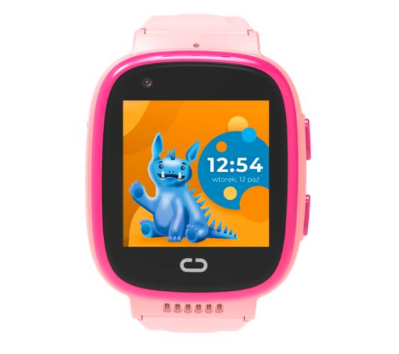 Smartwatch Locon Watch Video (różowy) + Pakiet Bezpieczna Rodzina na 6 miesięcy