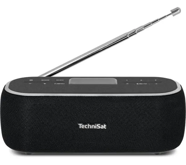 TechniSat DIGITRADIO BT  Radio FM, DAB Bluetooth Czarny