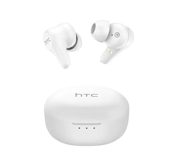HTC Wireless Earbuds Plus Dokanałowe Bluetooth 5.0 Biały