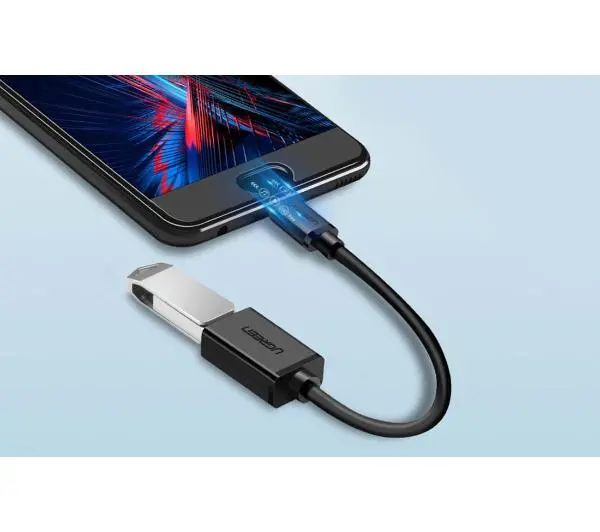 UGREEN US133 microUSB do USB-A Czarny