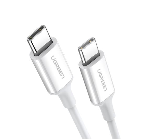 Zdjęcia - Kabel Ugreen USB-C do USB-C US264 60W 0,5m Biały 