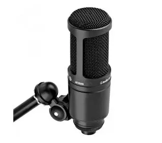 Audio-Technica AT2020 Przewodowy Pojemnościowy Czarny