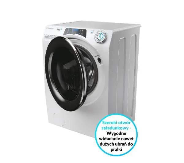 Candy RapidO Pro RP 596BWMBC/1-S Slim 9kg 1500obr/min Zdalne sterowanie - DRUGI -30%, ALBO 5-TY ZA 1ZŁ - Kup na Raty - RRSO 0%