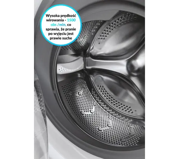 Candy RapidO Pro RP 596BWMBC/1-S Slim 9kg 1500obr/min Zdalne sterowanie - DRUGI -30%, ALBO 5-TY ZA 1ZŁ - Kup na Raty - RRSO 0%