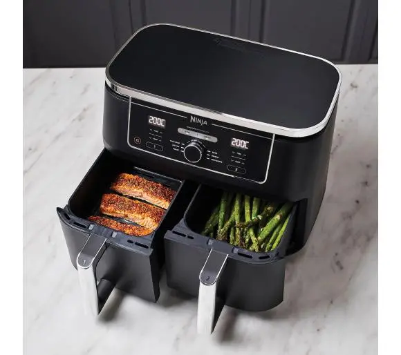фото Мультипіч (аерофритюрниця) Ninja Foodi Max Dual Zone AF400EU