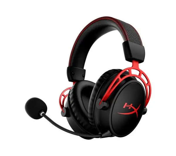 HyperX Cloud Alpha Wireless Nauszne Czarno-czerwony
