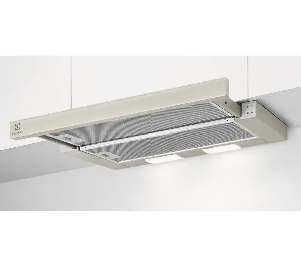 Okapy kuchenne - Electrolux LFP326AS Szampański