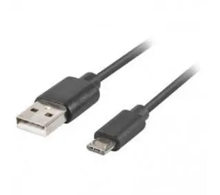 Lanberg USB-A do microUSB 0,3m QC 3,0 Czarny