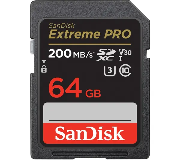 SANDISK SDXC 64GB Extreme Pro 200/90MB/s