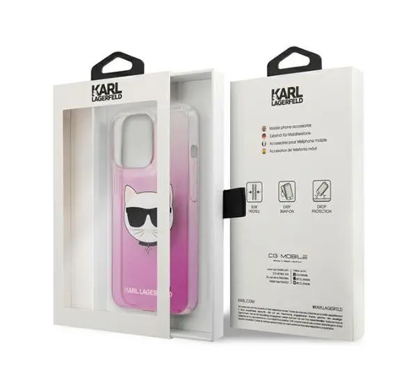 Karl Lagerfeld Choupette Head KLHCP13XCTRP do iPhone 13 Pro Max