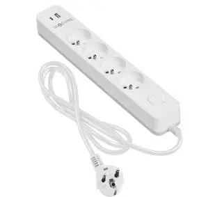 Reinston ALZ017 4 gniazda 1,5m Biały