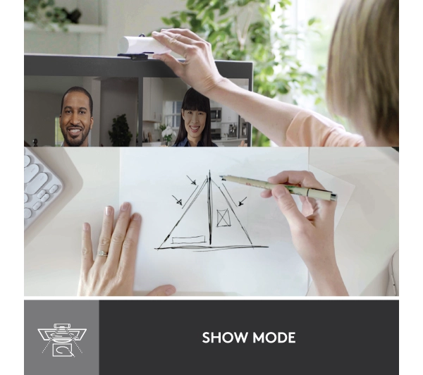 Logitech Brio 500  Biały - Kup na Raty - RRSO 0%