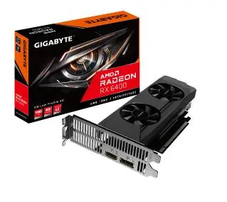 Gigabyte Radeon RX 6400 D6 Low Profile 4GB GDDR6 64bit - Kup na Raty - RRSO 0%