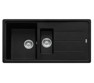 Franke Basis BFG 651 Granitowy Czarny mat - DRUGI -30%, ALBO 5-TY ZA 1ZŁ - Kup na Raty - RRSO 0%