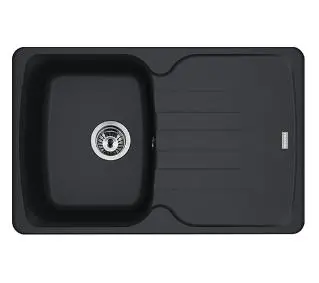 Franke Antea AZG 611-78 Granitowy Czarny mat - DRUGI -30%, ALBO 5-TY ZA 1ZŁ - Kup na Raty - RRSO 0%