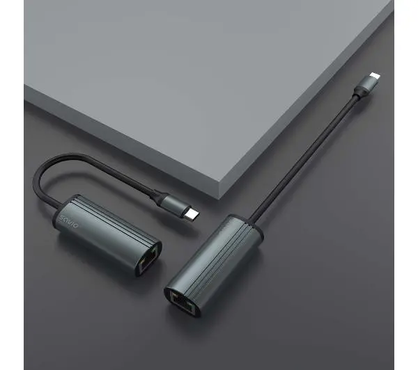 Savio AK-56  USB-C do RJ-45