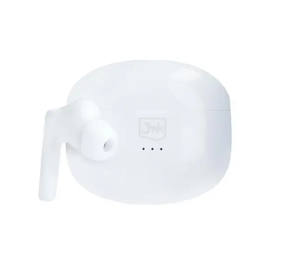 3mk LifePods Dokanałowe Bluetooth 5.3 Biały