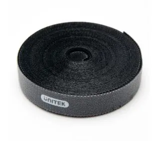 Unitek OT142BK Taśma rzepowa 5m Czarny