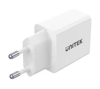 Unitek 2x USB-A 12 W Biały