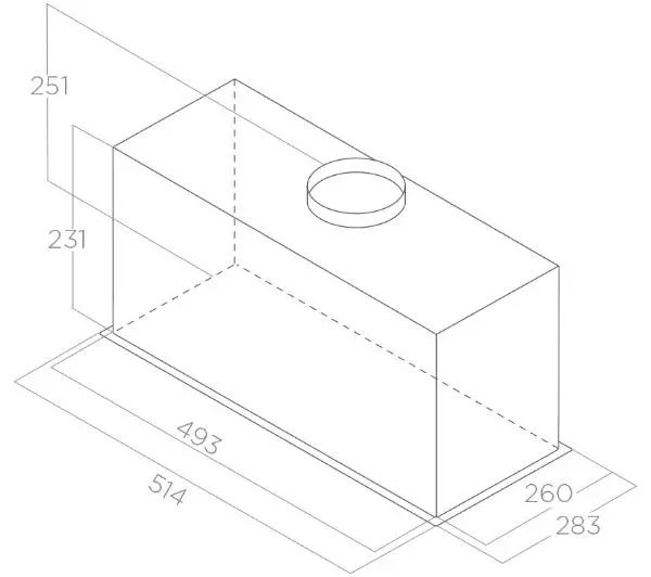 Elica FOLD GR/A/52 Srebrno-szary - DRUGI -30%, ALBO 5-TY ZA 1ZŁ - Kup na Raty - RRSO 0%