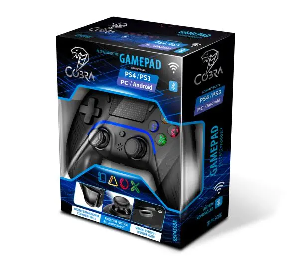 Cobra QSP450 do PS4, PS3, PC, Android Bezprzewodowy