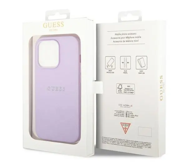 Guess Saffiano Strap GUHCP14LPSASBPU do iPhone 14 Pro