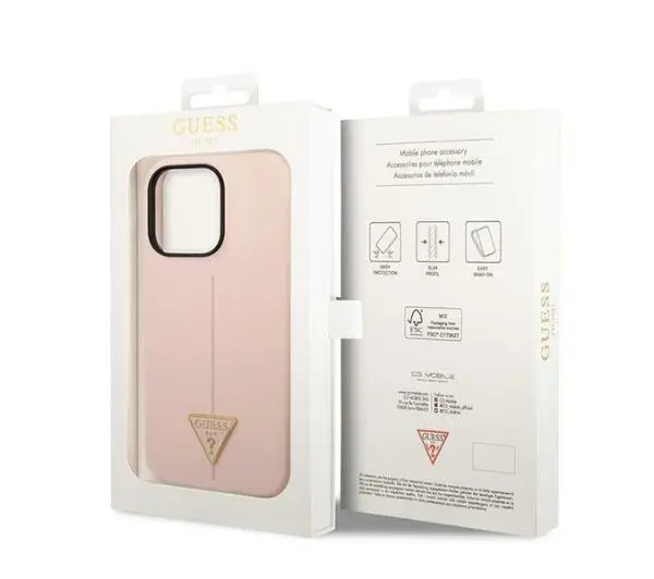 Guess Silicone Triangle GUHCP14LSLTGP do iPhone 14 Pro