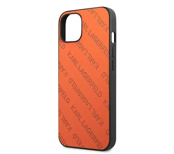 Karl Lagerfeld Perforated Allover KLHCP13SPTLO do iPhone 13 mini