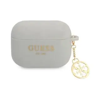 Guess Silicone Charm 4G Collection do AirPods Pro Szary