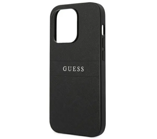 Guess Saffiano Strap GUHCP14LPSASBBK do iPhone 14 Pro