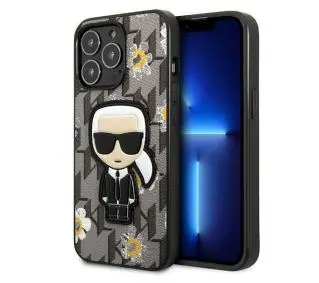 Karl Lagerfeld Flower Ikonik Karl KLHCP13LPMNFIK1 do iPhone 13 Pro / 13