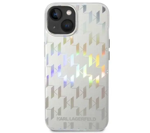 Karl Lagerfeld Monogram Iridescent KLHCP14MLGMMSV3 do iPhone 14 Plus