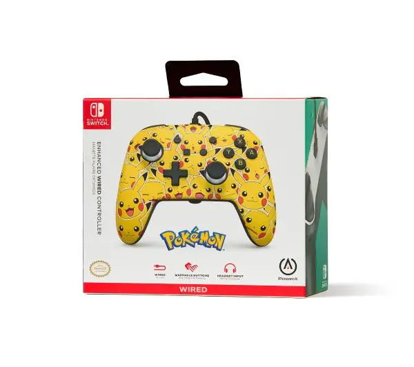 PowerA Enhanced Pikachu Moods do Nintendo Switch Przewodowy