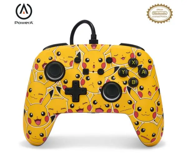 PowerA Enhanced Pikachu Moods do Nintendo Switch Przewodowy