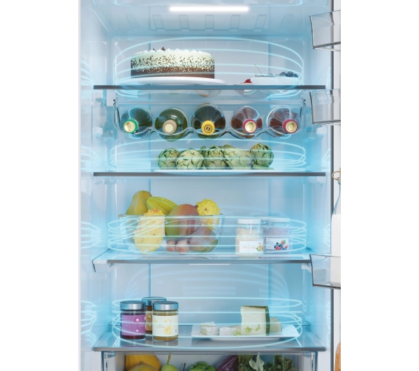 Haier Seria 5 HTW5620CNMP Funkcje AI Pełny No Frost 205cm Komora świeżości Zdalne sterowanie Dark Inox - Kup na Raty - RRSO 0%