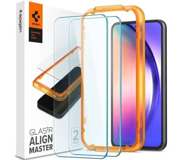 Spigen SZKŁO HARTOWANE SPIGEN ALM GLAS.TR 2-PACK GALAXY A54 5G CLEAR