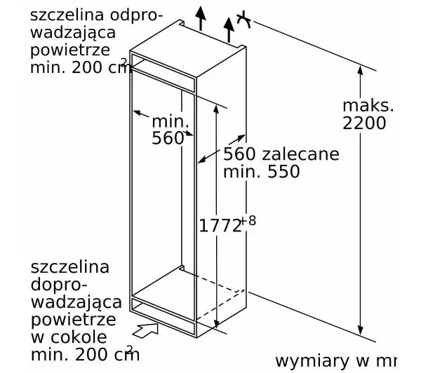 Bosch Serie 6 KIN86ADD0 Zamrażarka No Frost 177,2cm Szuflada z kontrolą wilgotności - TRZECI -55%, ALBO 5-TY ZA 1ZŁ - Kup na Raty - RRSO 0%