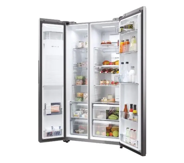 Haier Seria 5 HSW59F18DIMM Pełny No Frost 177,5cm Dystrybutor wody Zdalne sterowanie Inox - Kup na Raty - RRSO 0%