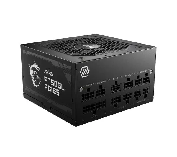MSI MAG A750GL PCIE5 750W 80+ Gold Czarny - Kup na Raty - RRSO 0%