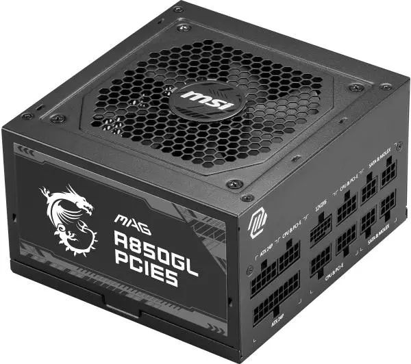 MSI MAG A850GL PCIE5 850W 80+ Gold Czarny