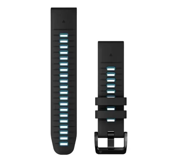 Garmin QuickFit 22 silikon Czarno-błękitny