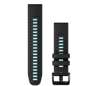 Garmin QuickFit 22 silikon Czarno-błękitny