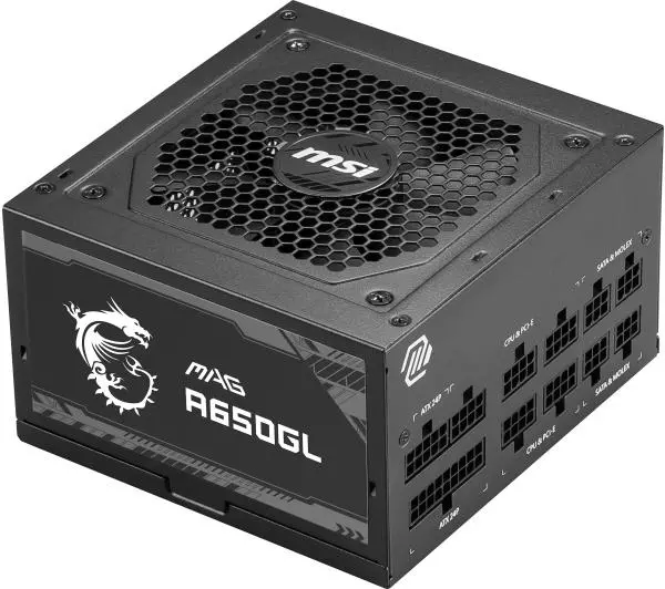 MSI MAG A650GL 650W 80+ Gold Czarny